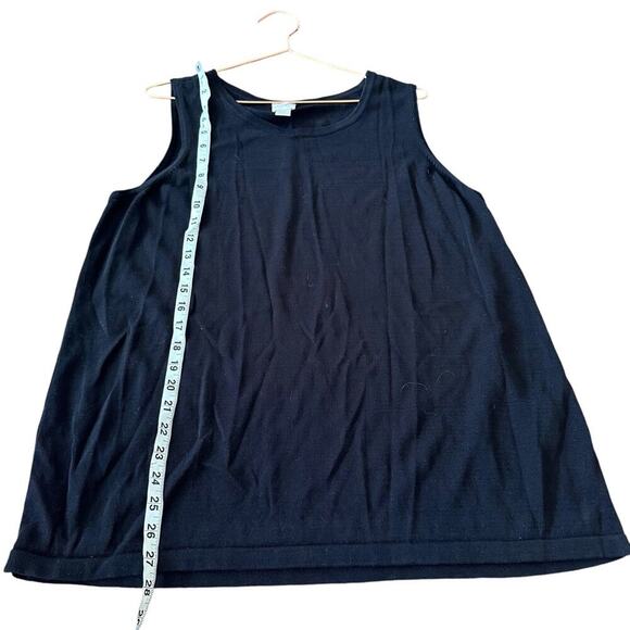 Chico's Black Sleeveless Shell Top - Size 4 (XL) - Picture 5 of 5